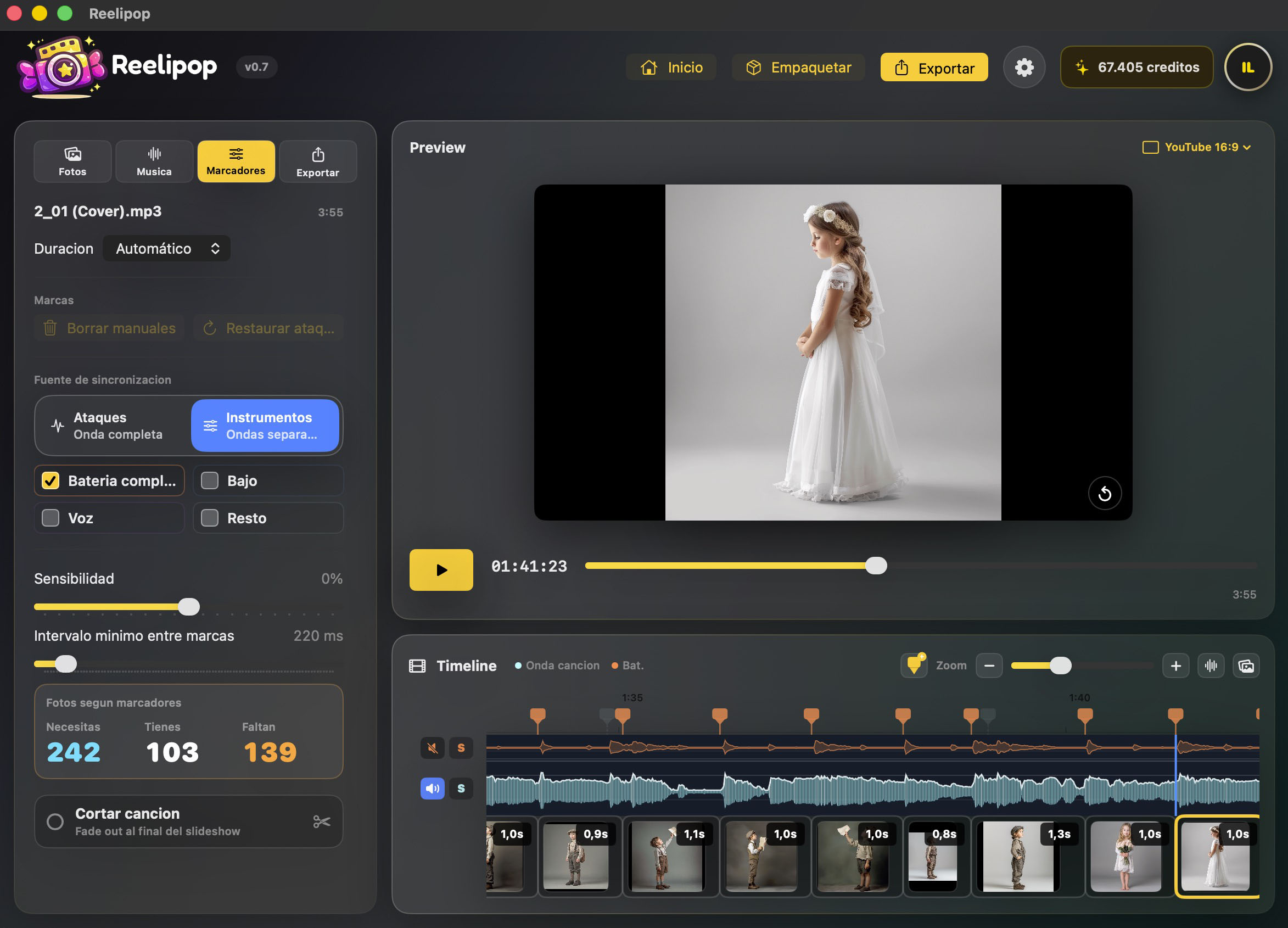 Reelipop, edición de vídeo para macOS